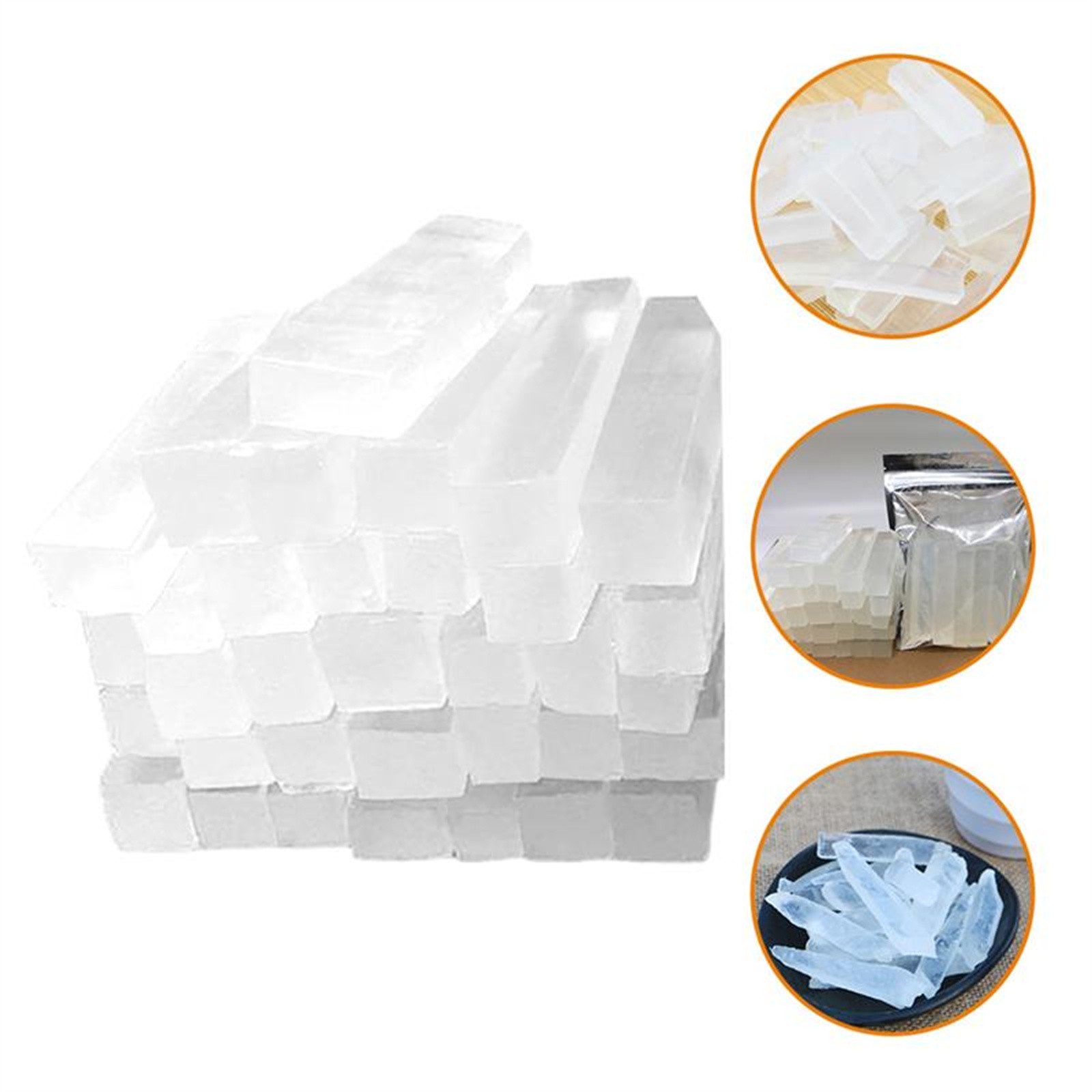 Soap Making With Soap Base - 250G zakje heldere glycerine handzeepbasis, biologische