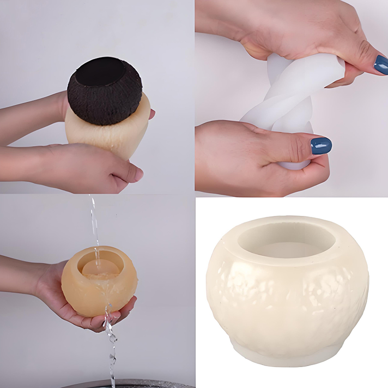 Soap Making Name - 3D Simulatie Kokosnoot Siliconen Mal Aromatherapie
