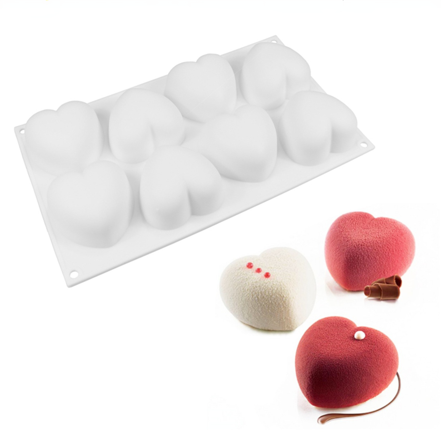 Soap Making Name - Liefde Hart Siliconen Zeep Schimmel Handgemaakte