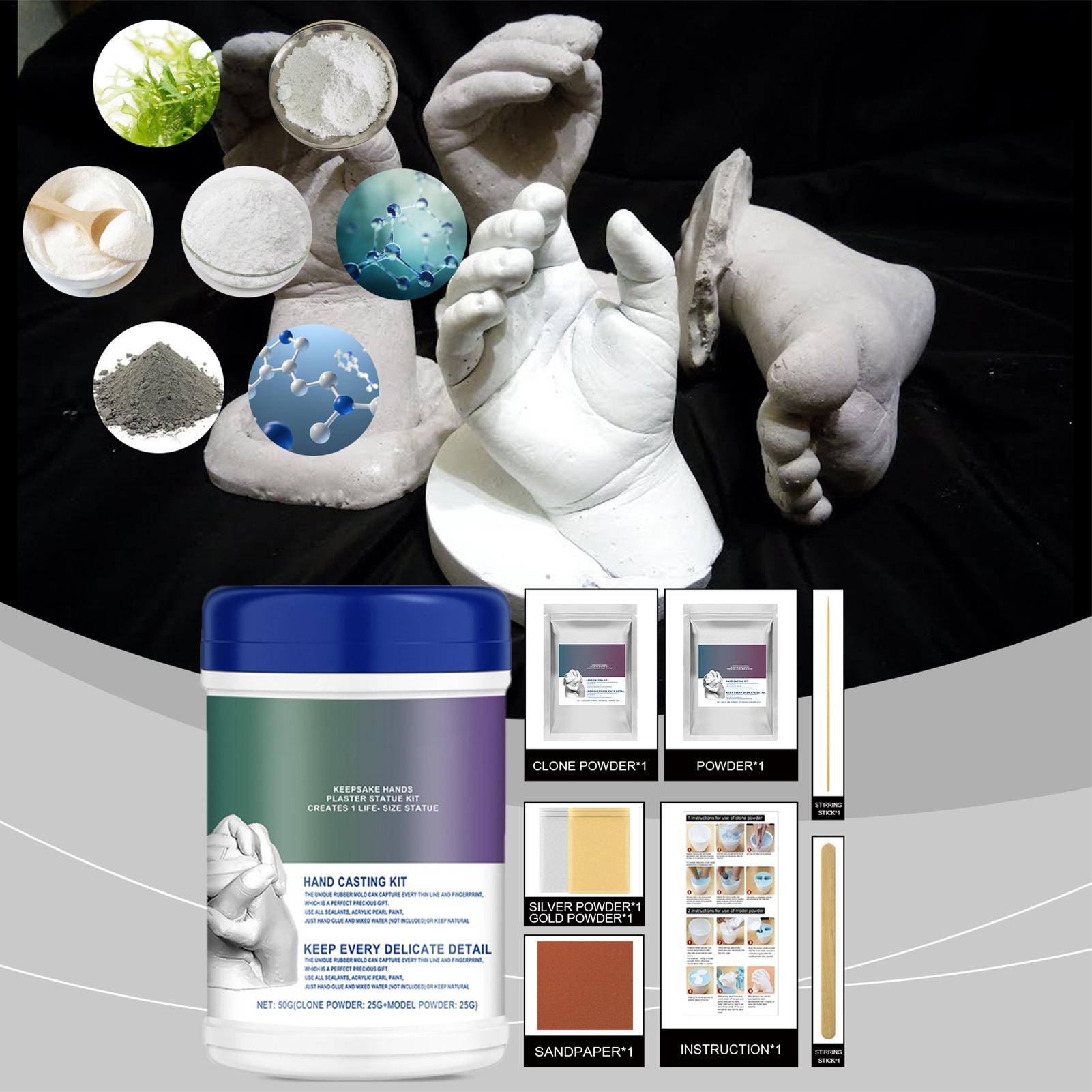 Soap Making Lab - Baby Hand- en Voetafdruk Gipsset, Zeepmaakbenodigdheden,