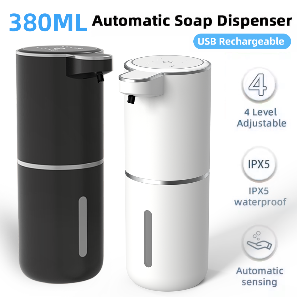 Soap Making Lab - 380ML Touchless IPX5 Waterdicht 4-Versnellingen Verstelbare