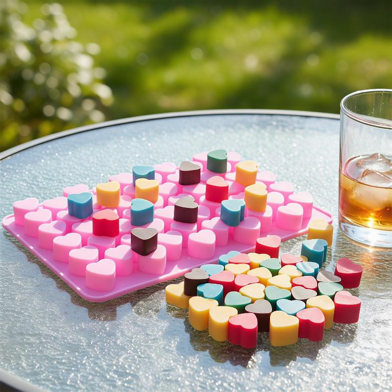 55 Vormen Hartvormige Silicone - Soap Making Name recensie en prijs