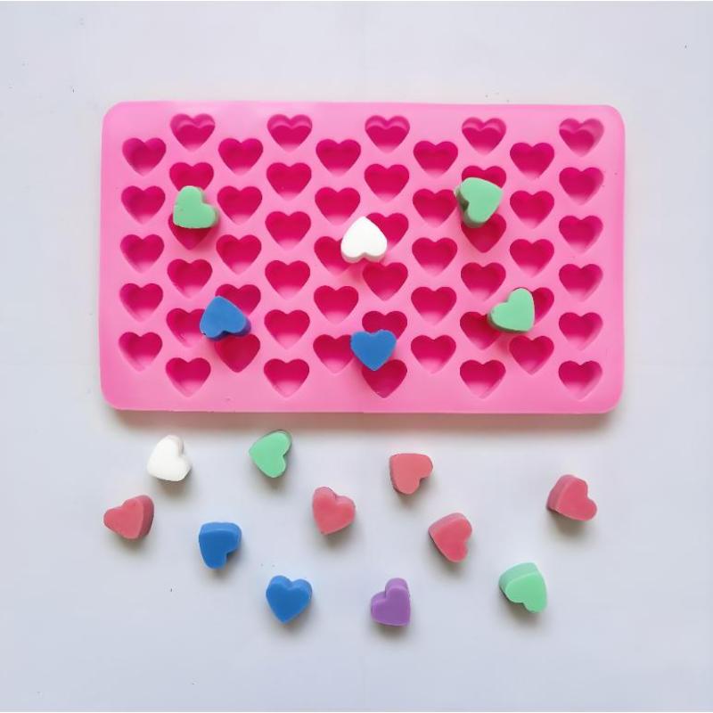 55 Vormen Hartvormige Silicone - Soap Making Name recensie en prijs