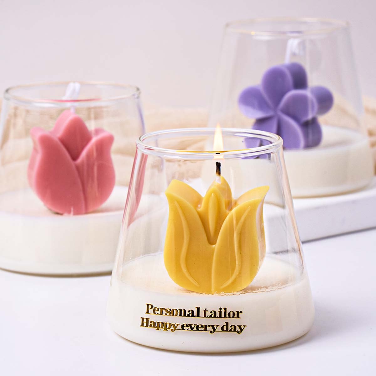 Bloemvorm Siliconen Kaars Schi - Soap Making Home recensie en prijs