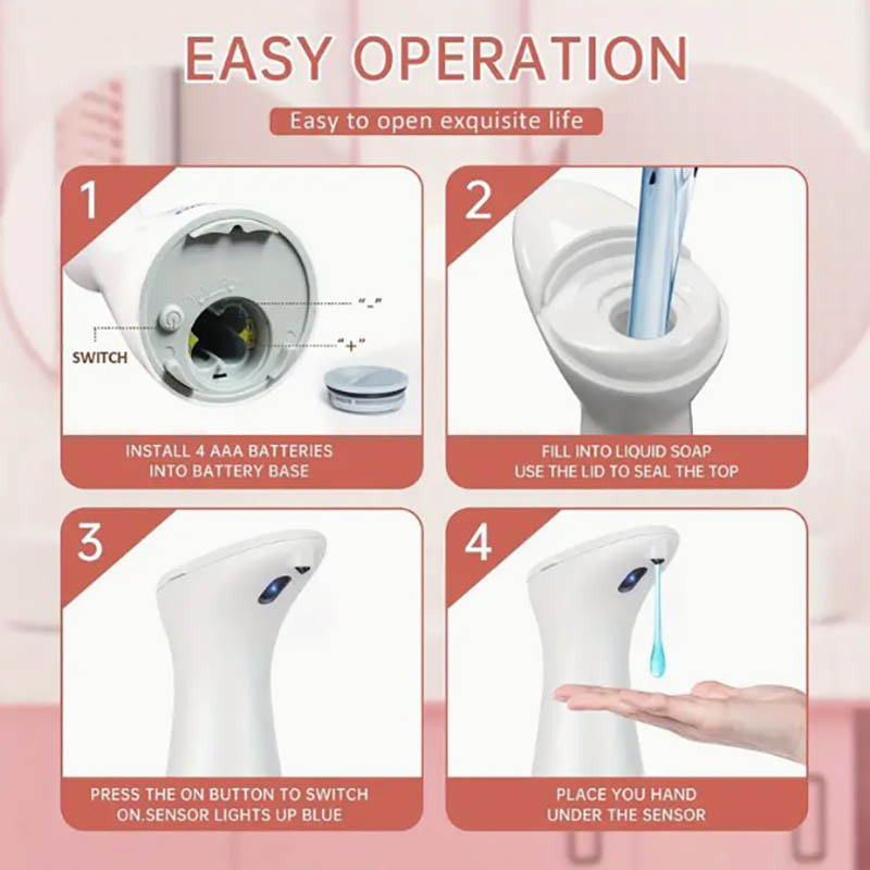 Automatische sensor Handdesinf - Soap Making Lab recensie en prijs