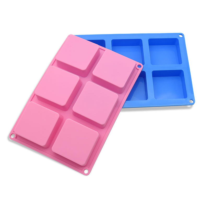 Vierkante Zeepvormen 6-holte A - Soap Making Name recensie en prijs