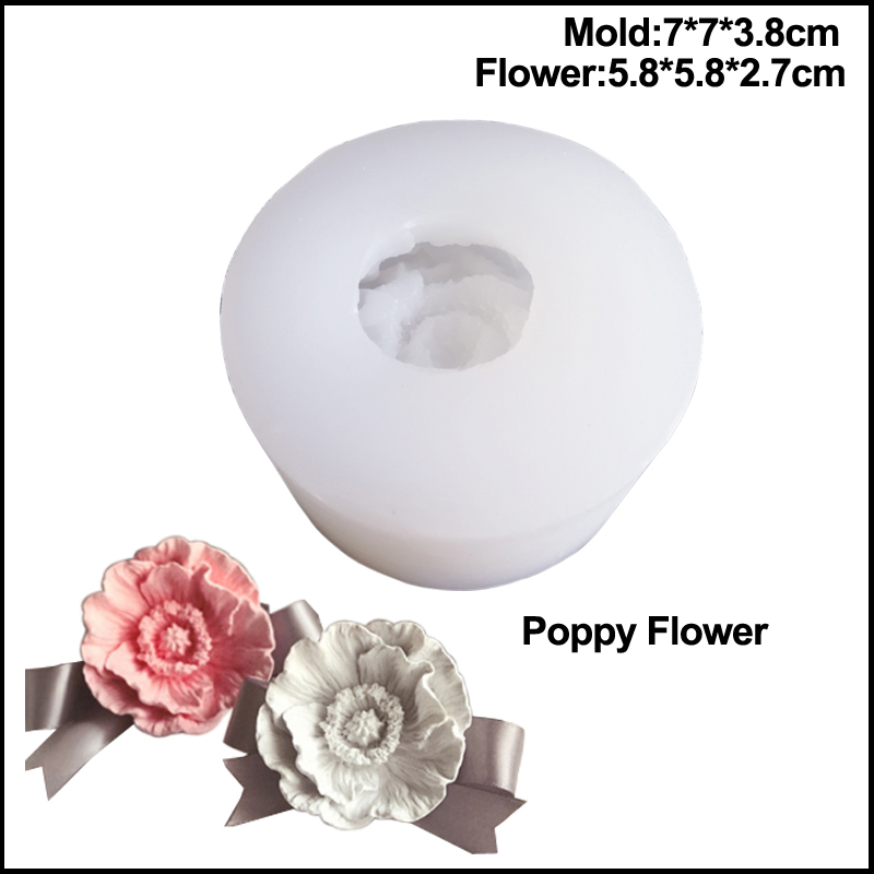 Hot Poppy Kaars Mallen Zeep Sc - Soap Making Business recensie en prijs