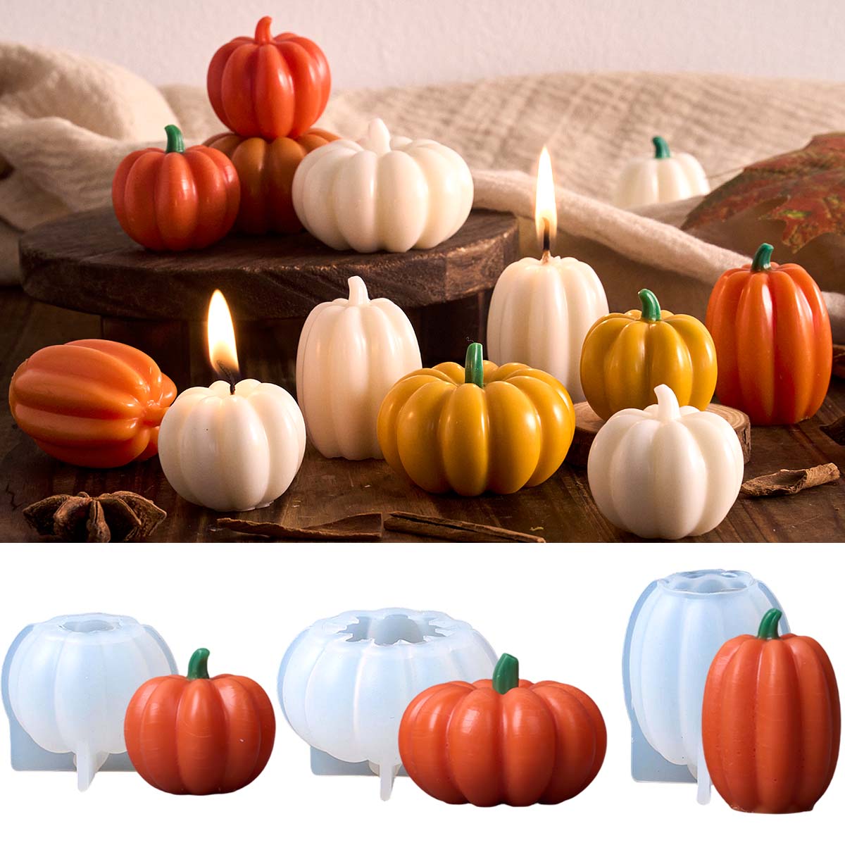 Halloween Pompoen Siliconen Ma - Soap Making Home recensie en prijs