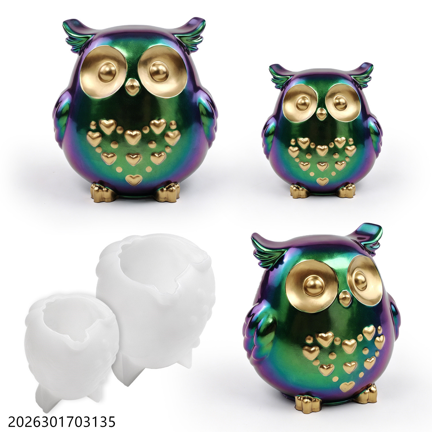 Uil siliconen mal 3D vogelvorm - Soap Making Name recensie en prijs