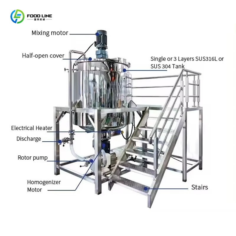 Multifunctionele 1000L mengtan - Soap Making Machine Price recensie en prijs